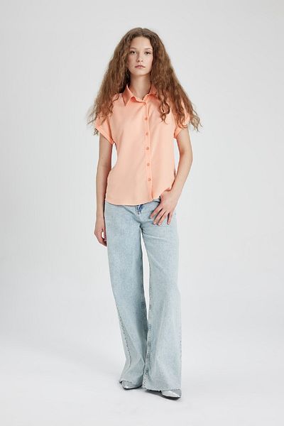 DeFacto Regular Fit Short Sleeve Shirt N7819az24sp