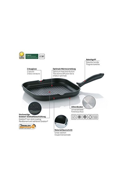 KELA Keck Lang Tigaie gratar 28 cm KERROS