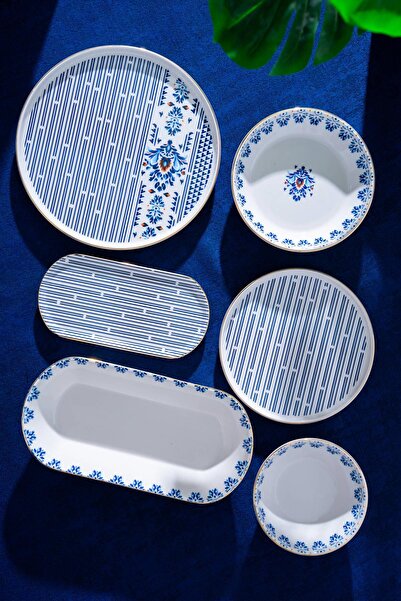 ACAR Lavinia 6 Kişilik 27 Parça Yemek Takımı