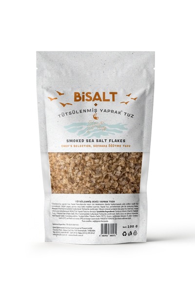 Bisalt İsli Yaprak Tuz 100 G