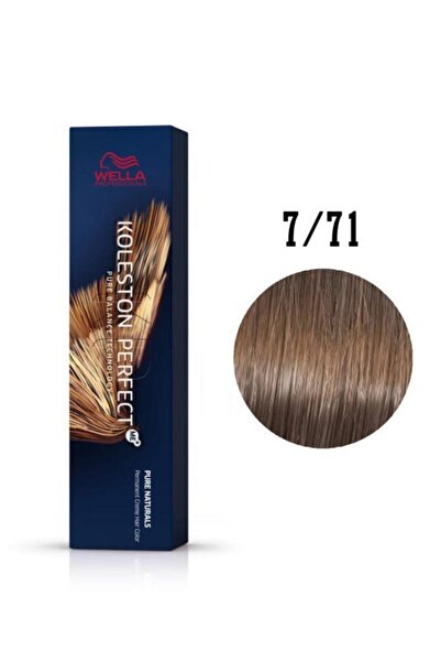 Wella Koleston Perfect Tüp Boya 60 ml 7/71 Buğulu Kahve