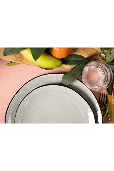 Tavola Dinner Set 18-piece Dining Set Kos Plate Set Ceramic Farfurii Dishwasher Microwave Safe