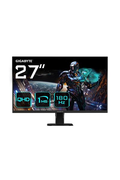 Gigabyte Monitor LED GIGABYTE Gaming GS27QA, 27 inch QHD, IPS, 1 ms, 180 Hz, HDR FreeSync Premium
