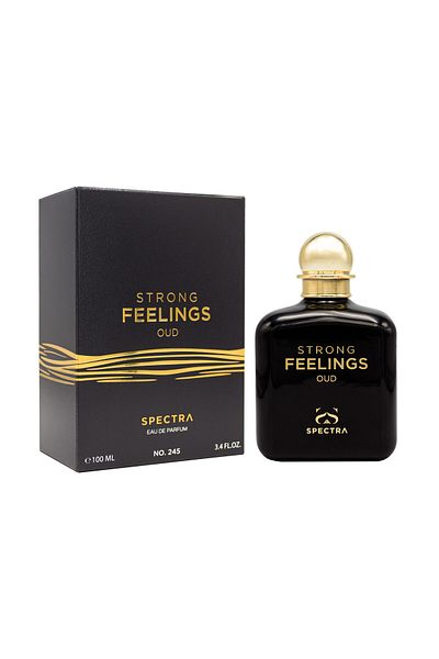 Spectra 245 Strong Feelings Oud EDP Perfume For Men - 100ml
