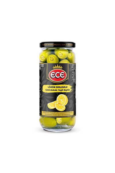 Ece LİMON DOLGULU YEŞİL ZEYTİN 500 CC