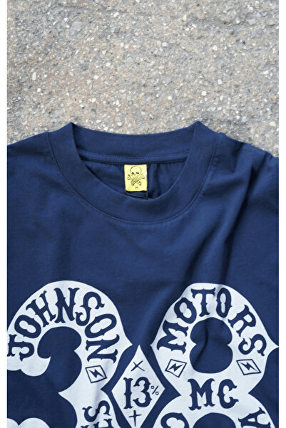 Overdrive Μπλουζάκι μεγάλου μεγέθους για μοτοσικλέτα Johnson 38 Motors