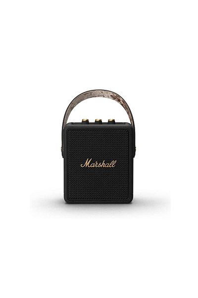 Marshall Marshall Stockwell 2 Wireless Stereo Speaker – 20+ Hours Playtime, Bluetooth 5.0 – Black/Bronze
