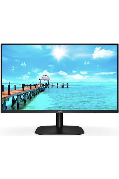 Aoc Monitor AOC LED VA 23,8 inchi, Full HD, 75 Hz, 4 ms, HDMI, VGA, 24B2XHM2