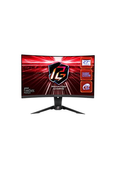 ASROCK Monitor Gaming LED VA QHD 165Hz, 1ms, FreeSyncTM VESA DisplayHDRTM HDMI, Pivot, VESA, negru