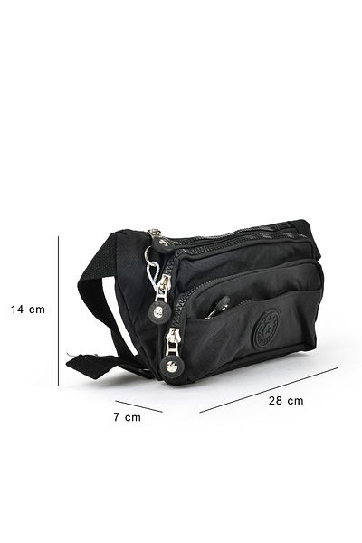 Ziya Women's Waist Bag, Black 151441 Z117H