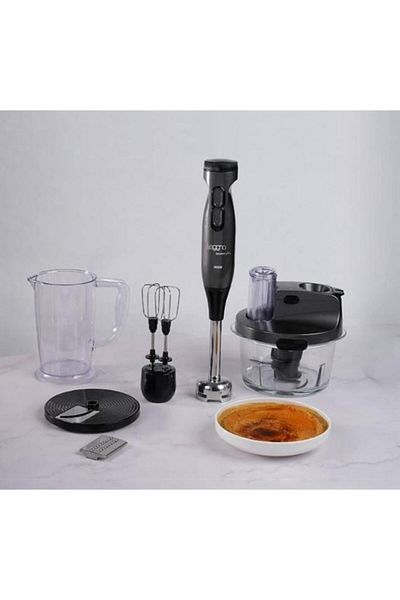 Leggno Le-Grmblset101Mgr Gourmet Pro Blender Set Metallic Gray