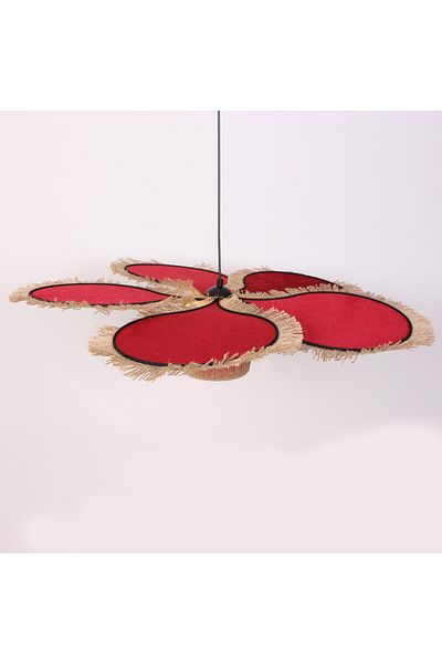 Mylamp Daisy Velvet Fabric Chandelier 90 cm 30 cm