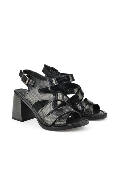 Ziya Sandale cu toc pentru femei - Black Creek Leather 151992 Z54013