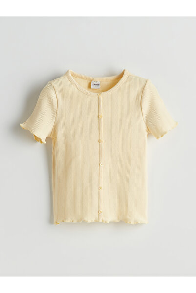 LC Waikiki T-Shirt für Mädchen mit Rundhalsausschnitt