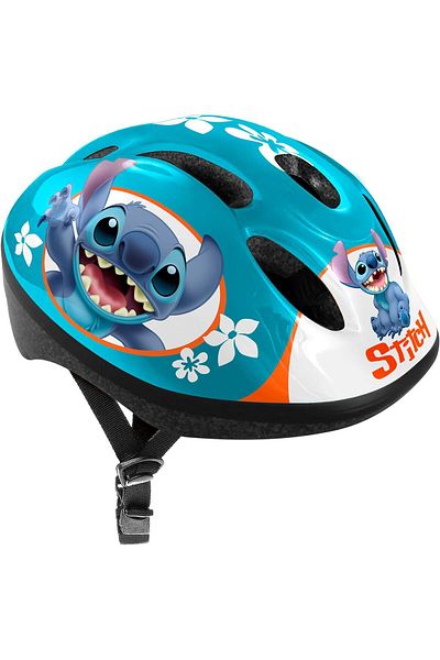 Stitch Set protectie pentru copii, casca, genunchiere si cotiere, multicolor, 3-6 ani, Stitch