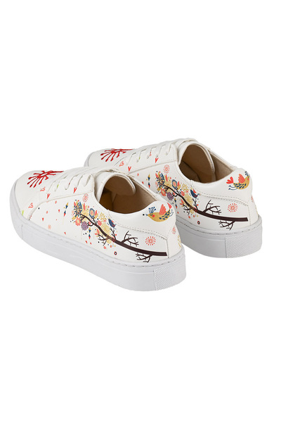 NOOSY Embroidered Printed Women's Sneaker