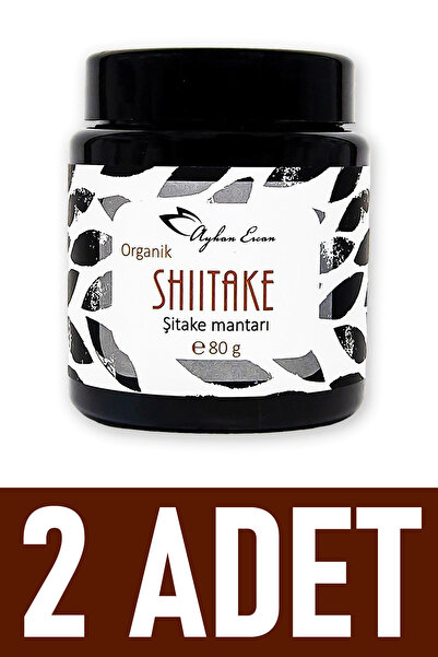 Ayhan Ercan Organik Shiitake Mantarı 80 gr (2 Adet)