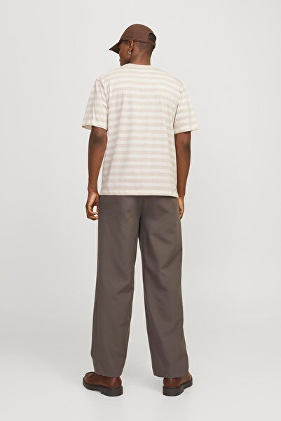 Jack & Jones Erkek Bisiklet Yaka Tisört - Vesterbro