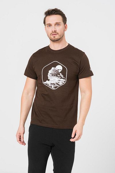Pegas CASUAL SFINX MEN'S T-SHIRT COFFEE-S
