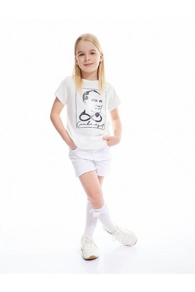 Koton Cotton Short Sleeve Crew Neck T-Shirt with Ataturk