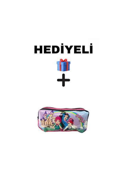 Genel Markalar WINKS KIZLAR KALEM KUTUSU ÇİFT GÖZLÜ + HEDİYELİ