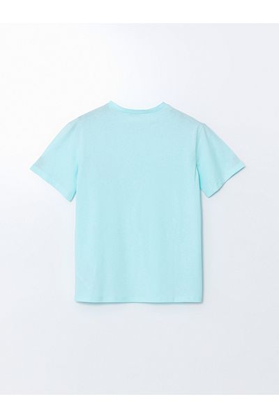 LC Waikiki Dámske tričko s potlačou Crew Neck