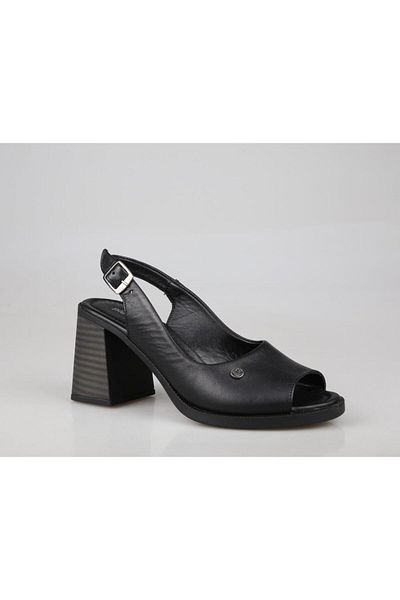 Pierre Cardin pc-54602 Μαύρα γυναικεία παπούτσια με τακούνι