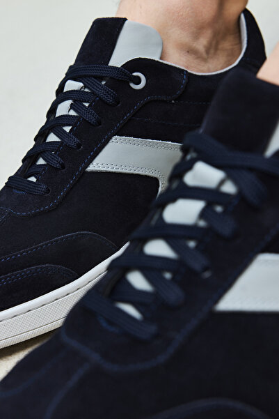 Ziya Чоловічі кросівки з натуральної шкіри - 151983ZX30 Синій