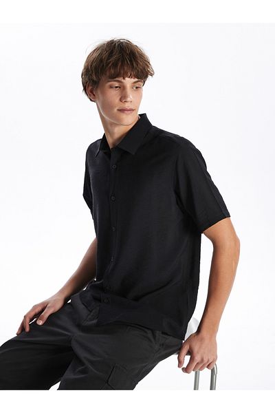 LC Waikiki Regular Fit Short Sleeve Men's Shirt
