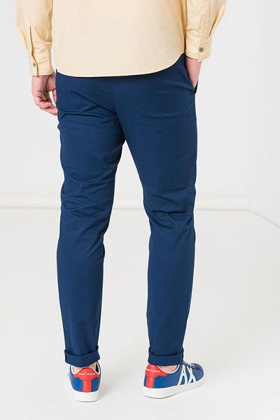 Pegas MEN'S CASUAL LONG PANTS NAVY XL