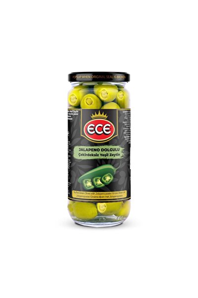Ece Jelepone Dolgulu Yeşil Zeytin  260 gr