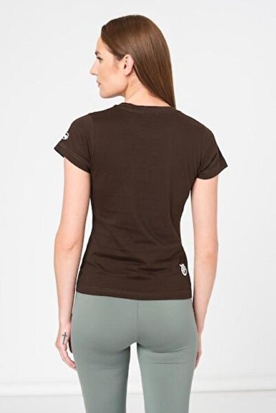 Pegas Regular Cotton T-Shirt Orange Pegas Logo