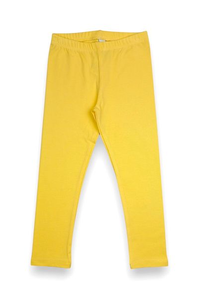 Via Girls 7-10 Years Old Girls 95% Cotton Full Length Basic Leggings Clothing