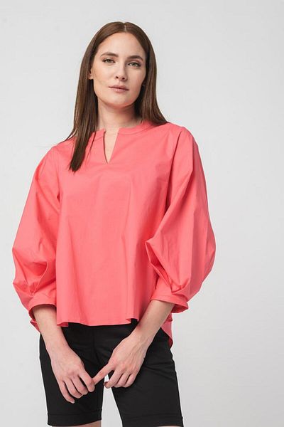 Pegas Bluză elegantă din bumbac cu mânecă lungă