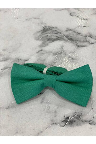STYLENEST Green Elastic Children's Bow Tie