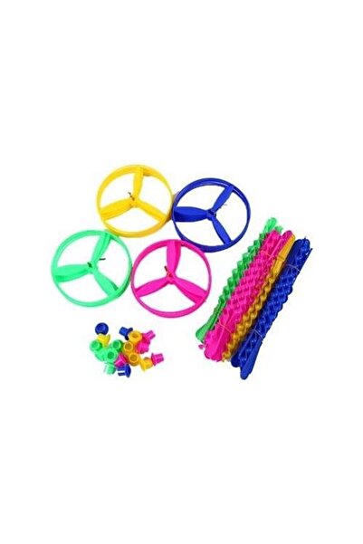 alpmodel Nostalji Oyuncak Küçük Uçan Daire - Küçük Ufo Pervane -Küçük Fırıldak 5 Adet