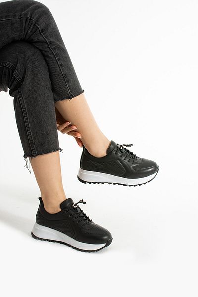 Getcho Bacha Women's Genuine Leather Breathable, Comfort Sole Women's Sports Shoes with Heel Support