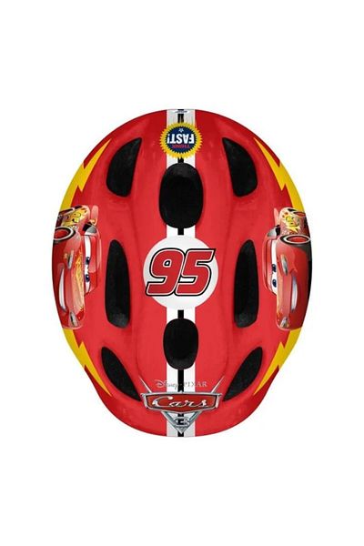 Disney Children's safety helmet with adjustable size, 48-52 cm, multicolor, Cars