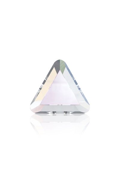 Cupio Swarovski 3.3 mm Triangle Aurore Boreale 20 buc