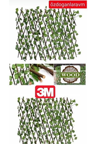 Dogant Wood Ahşap Bahçe Balkon Mutfak Yapay Çit