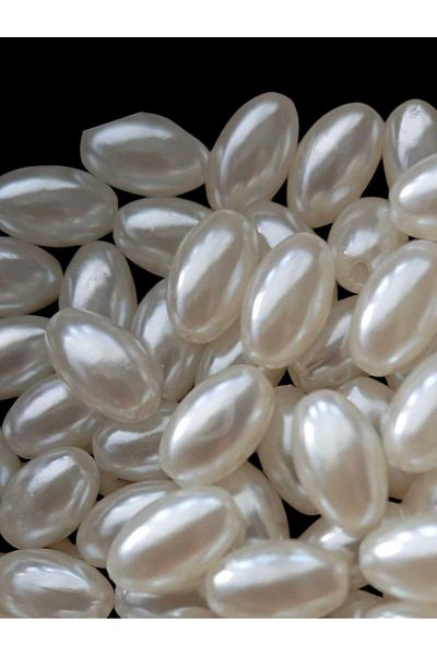 Ralp Moda 9Mmx6Mm Aaa Luxury Pearl Barley Beads 50 Grams (300 Pieces)
