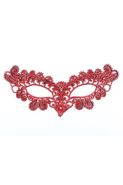 Skygo Red Lace Masquerade Mask No 6