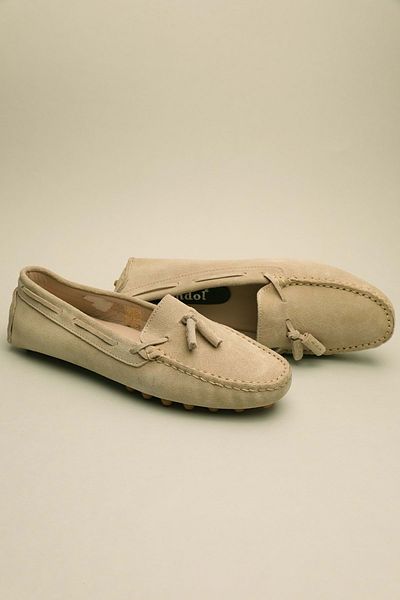 Gondol Women's Genuine Leather Classic Loafer Mink Suede 40 Ttx.70113