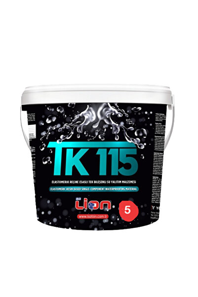 isolion İsolion TK115 Reçine Esaslı Tek Bileşenli Su yalıtım Malzemesi (5-Kil...