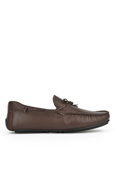 Ziya Genuine Leather Men's Shoes - 1511007 Zb01 Coffee