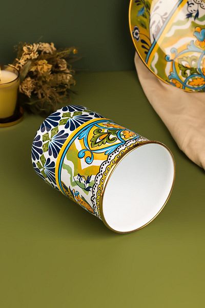EMAYlab Selge Enamel Decorative, Multi-Purpose Vase