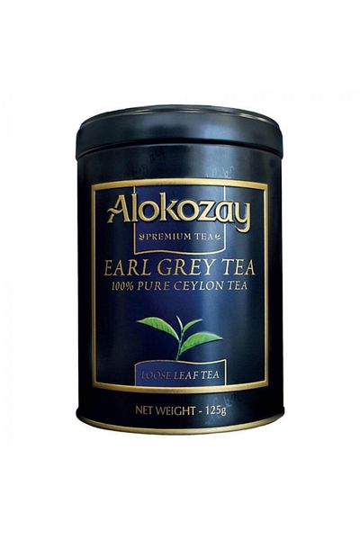 Alokozay Earl Grey Loose Tin Tea - 125 Grams