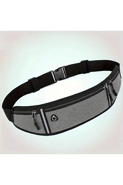 GlassySKY Running Waist Bag,Sports Belt Bag, Waterproof, Anti Theft, Invisible, for Training, Hiking