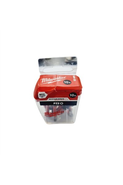 Milwaukee Bits Yıldız Uç Vidalama Matkap Ucu Ph2 x 50mm -10 Adet