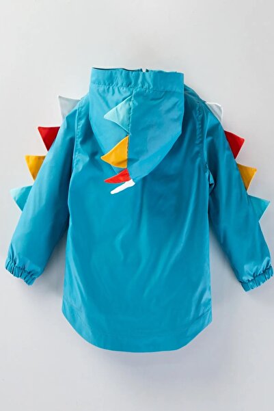 DeKuBaby Cotton Lined, Hooded Children-Baby Raincoat-Coat